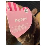 NV 2 - Play Right Plush Dog Pair - Dog With Bone & Puppy