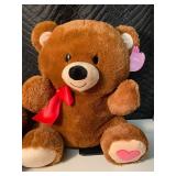 NC 1 - Plush Teddy Bear Pair (Lot of 2)