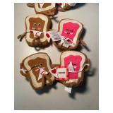 NH 2 - Pb&j Decor Plush Pair Set (Lot of 4)