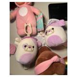 NH 2 - Ms. Rachel T28502 Plush, Squishmallows Danielle, Balloon Dog & Headband Mixed Lot (Lot of 7)
