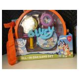 NC 2 - Bluey Musical Toy Set With Harmonica & All-In-One Band Set (Lot of 2)