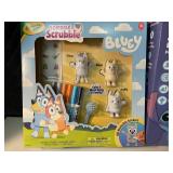 NC 2 - Bluey Scribble Scrubbie Set & Disney Stitch Pop-Up Play Tent (Lot of 2)