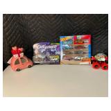 D1 - Hot Wheels, Car Tuned & Dino Age Toy Vehicle Lot of 4