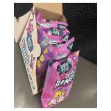 LesserEvil Cosmic Rings Berry Blast Organic Snacks (4 Bags, 3oz Each, Exp. 5/7/25)