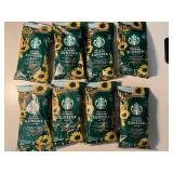Starbucks Sunsera Blend Ground Coffee (Lot of 8)