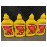 Weis Original Yellow Mustard 14 oz - 4 Bottles