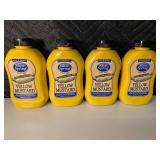 Silver Spring Yellow Mustard 20 Oz (Lot of 4)