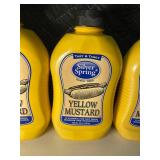 Silver Spring Yellow Mustard 20 Oz (Lot of 4)