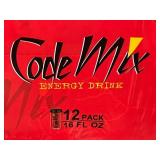 Code Mix Energy Drink 12-Pack 16 oz Cans (Best By 05/08/2025)