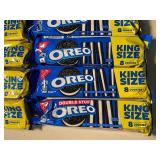 Oreo King Size Chocolate Sandwich Cookies (Lot of 12)