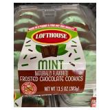 M - Loft House Mint Frosted Chocolate Cookies - 13.5 oz Pack lot of 3
