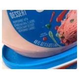 H - Blue Bunny Peppermint Stick Frozen Dairy Dessert - Holiday Edition (Lot of 6)