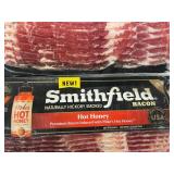 J - Smithfield Hot Honey Bacon 12 Oz (Lot of 2)