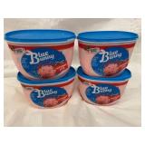 Blue Bunny Peppermint Stick Frozen Dairy Dessert - Holiday Edition (Lot of 6)