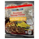 H - Food Lion Breakfast Sausage Patties with Maple Syrup - 12 oz