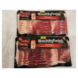 J - Smithfield Hot Honey Bacon 12 Oz (Lot of 2)