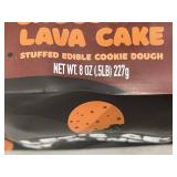 J - Fat & Weird Mega Bites Cookie Dough - Chocolate Lava Cake with Fudge Core - 3-Pack