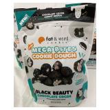 Fat & Weird Mega Bites Cookie Dough - Chocolate Cocoa with Chocolate Sandwich Core