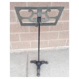 Antique French Wrought Iron Music Stand