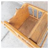 Vintage Happy Land Playthings Wooden Child