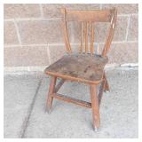 Vintage Wooden Child