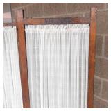 Vintage 4-panel Folding Privacy Screen