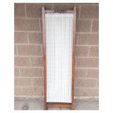 Vintage 4-panel Folding Privacy Screen