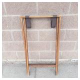 Vintage Foldable Hardwood Butler