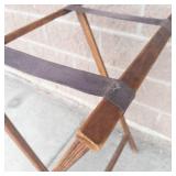Vintage Foldable Hardwood Butler