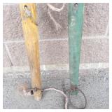 Antique Wooden Singletree Yokes (Lot of 2)
