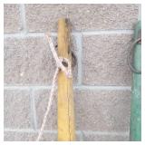 Antique Wooden Singletree Yokes (Lot of 2)