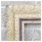Vintage Victorian Gilt Wood & Gesso Picture Frame
