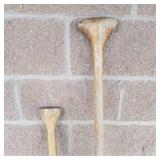 Wood Canoe Paddles (Lot of 2)