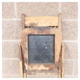 Vintage Folding Wooden Chair