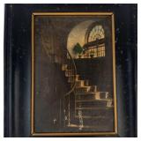 Eugene Delacroix Signed Old Stairway, Toulouse St. Framed Photograph