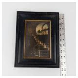Eugene Delacroix Signed Old Stairway, Toulouse St. Framed Photograph