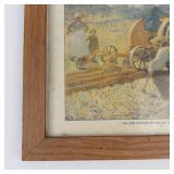 The New Farming in the Old World Framed Print
