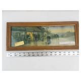 Vintage Village Blacksmith Framed Print a. Fox Philadelphia 1908