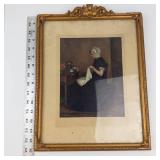 Ernst Oppler Portrt Nherin Framed Print