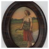 Jules Breton the Song of the Lark Framed Print
