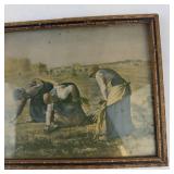 Jean-Francois Millet the Gleaners Framed Print 6 X 8 in