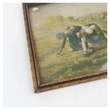 Jean-Francois Millet the Gleaners Framed Print 6 X 8 in