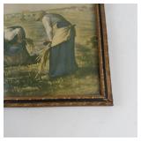 Jean-Francois Millet the Gleaners Framed Print 6 X 8 in
