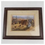 Robert Duncan Good Friends Framed Art Print 11.5 X 9.5 in