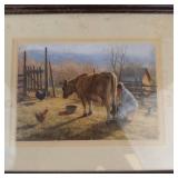 Robert Duncan Good Friends Framed Art Print 11.5 X 9.5 in