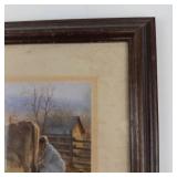 Robert Duncan Good Friends Framed Art Print 11.5 X 9.5 in