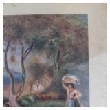 Pierre-Auguste Renoir the Washerwomen Framed Print 15 X 12.5 in