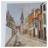 Maurice Utrillo Montmartre Scenes Print Portfolio (Lot of 4)