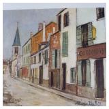 Maurice Utrillo Montmartre Scenes Print Portfolio (Lot of 4)