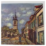 Maurice Utrillo Montmartre Scenes Print Portfolio (Lot of 4)